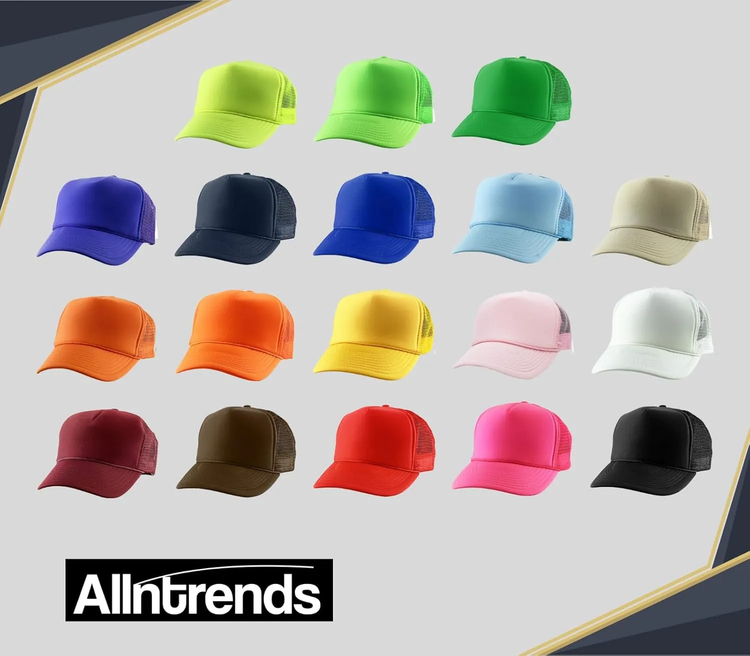 ALLNTRENDS This is My Cowboy Hat Embroidered Trucker Hat Funny Western Snapback Cap