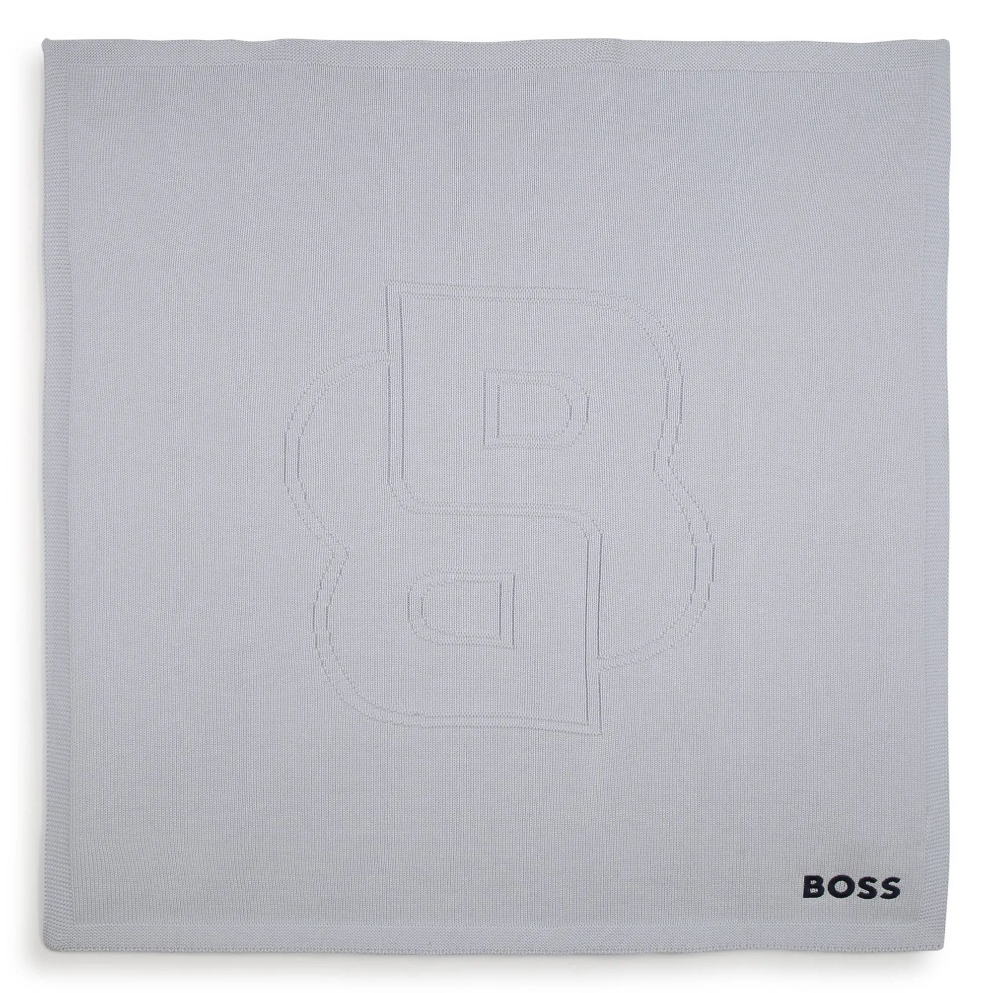 Boss - Pale blue blanket
