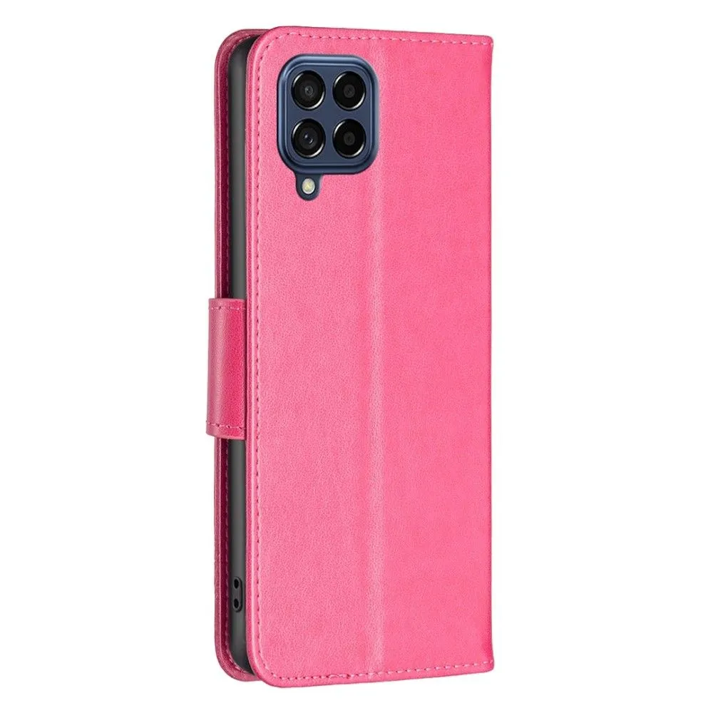 Butterfly Samsung Galaxy M53 5G flip case - Rose