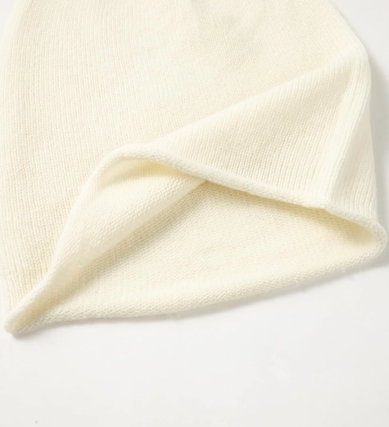 Cashmere Wool Slouchy Beanie for Women and Men, Knitted Winter Ski Cap