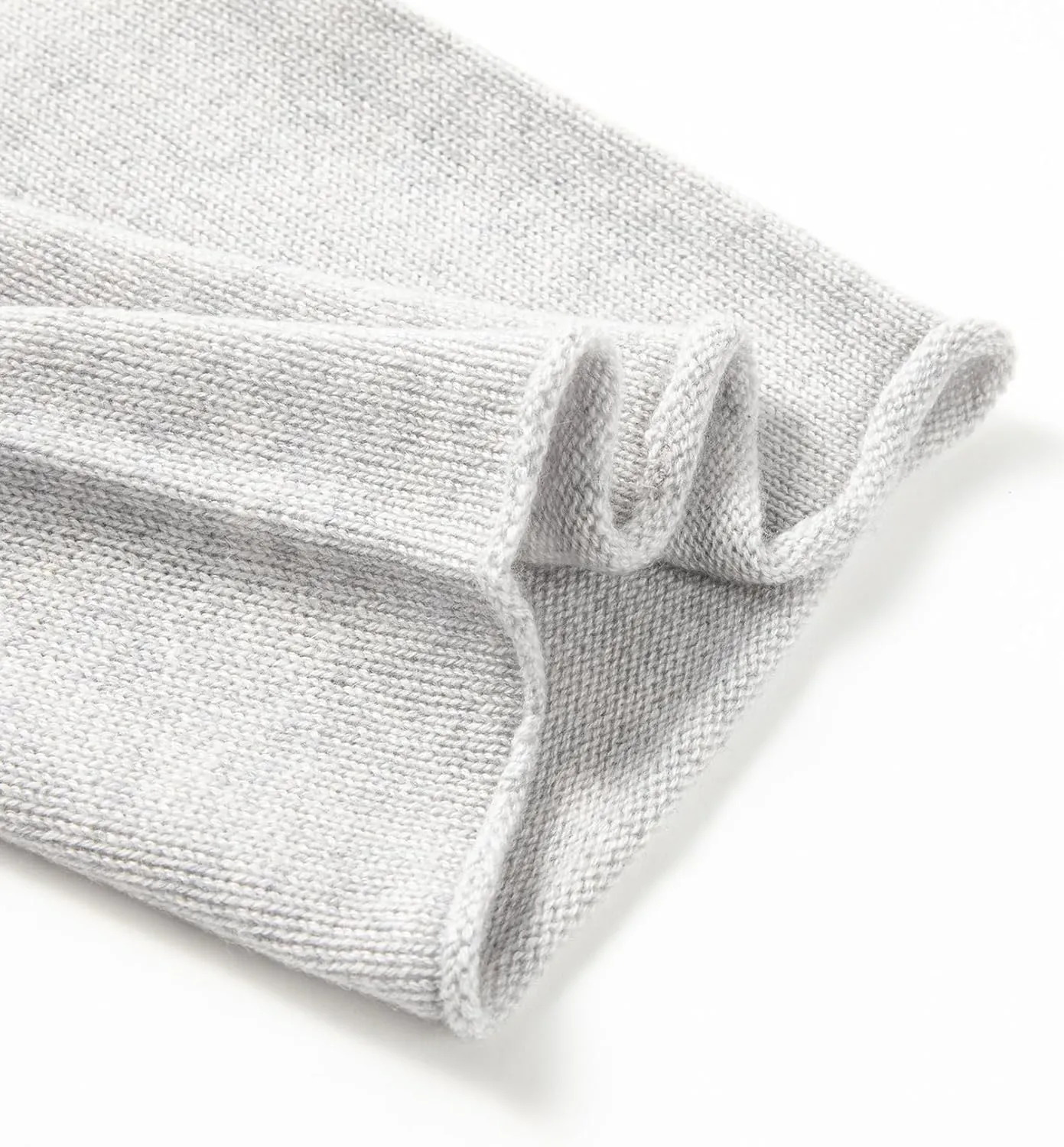 Cashmere Wool Slouchy Beanie for Women and Men, Knitted Winter Ski Cap
