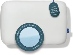 Casper Sleep, King Essential Cooling Foam Pillow, White