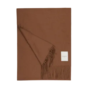 Chestnut Brown Cashmere Aeternum Scarf
