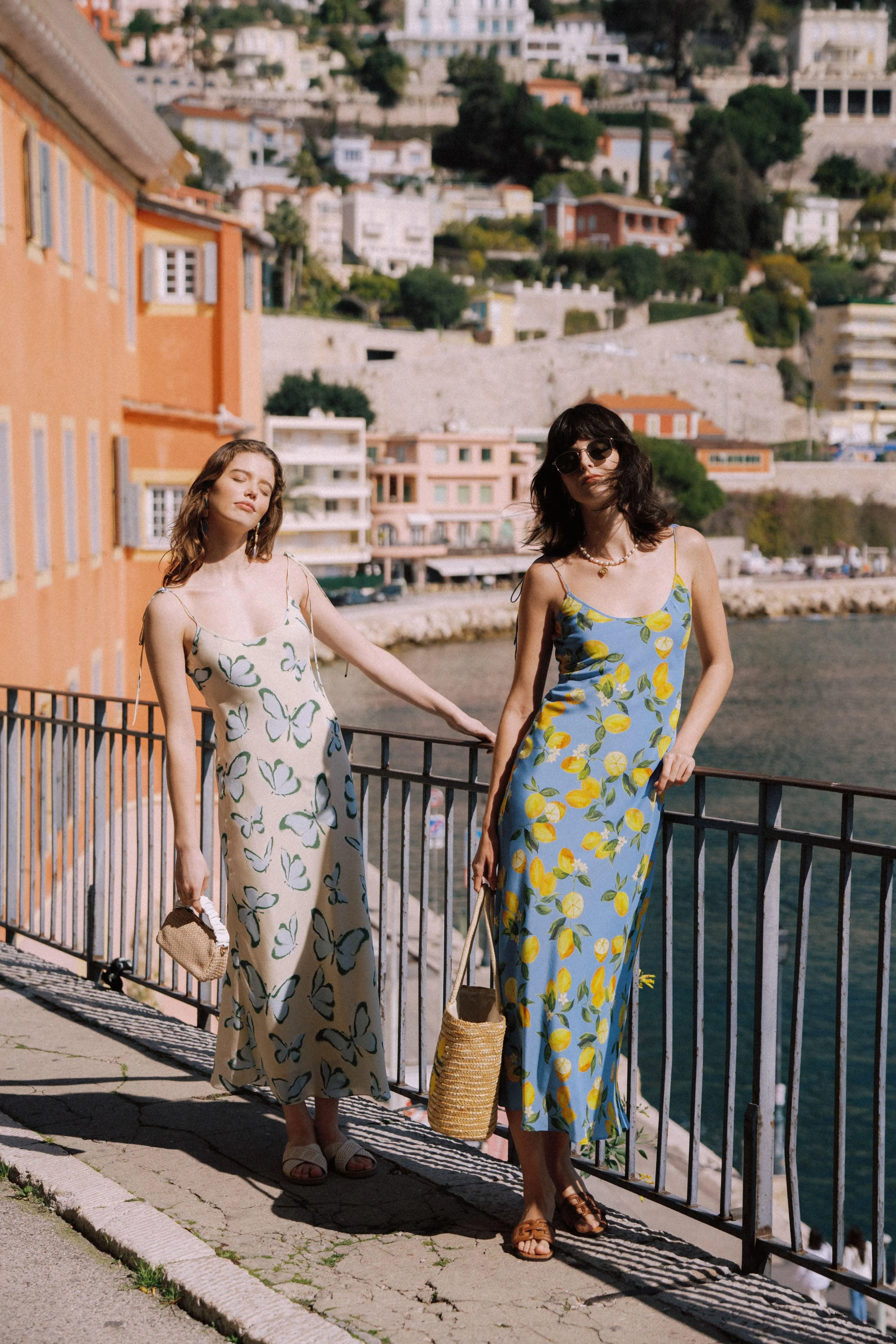 Citrine Silk Dress