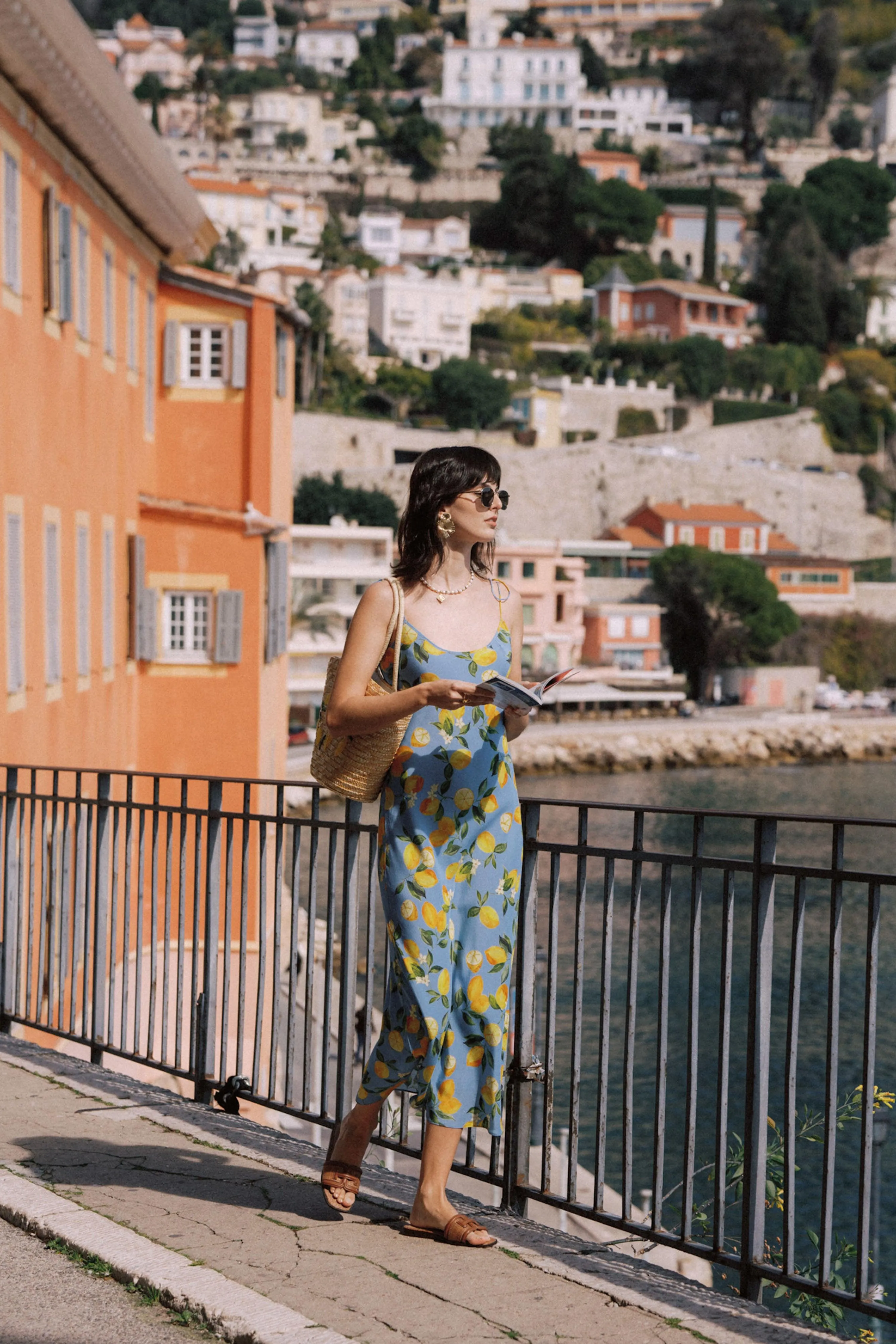 Citrine Silk Dress