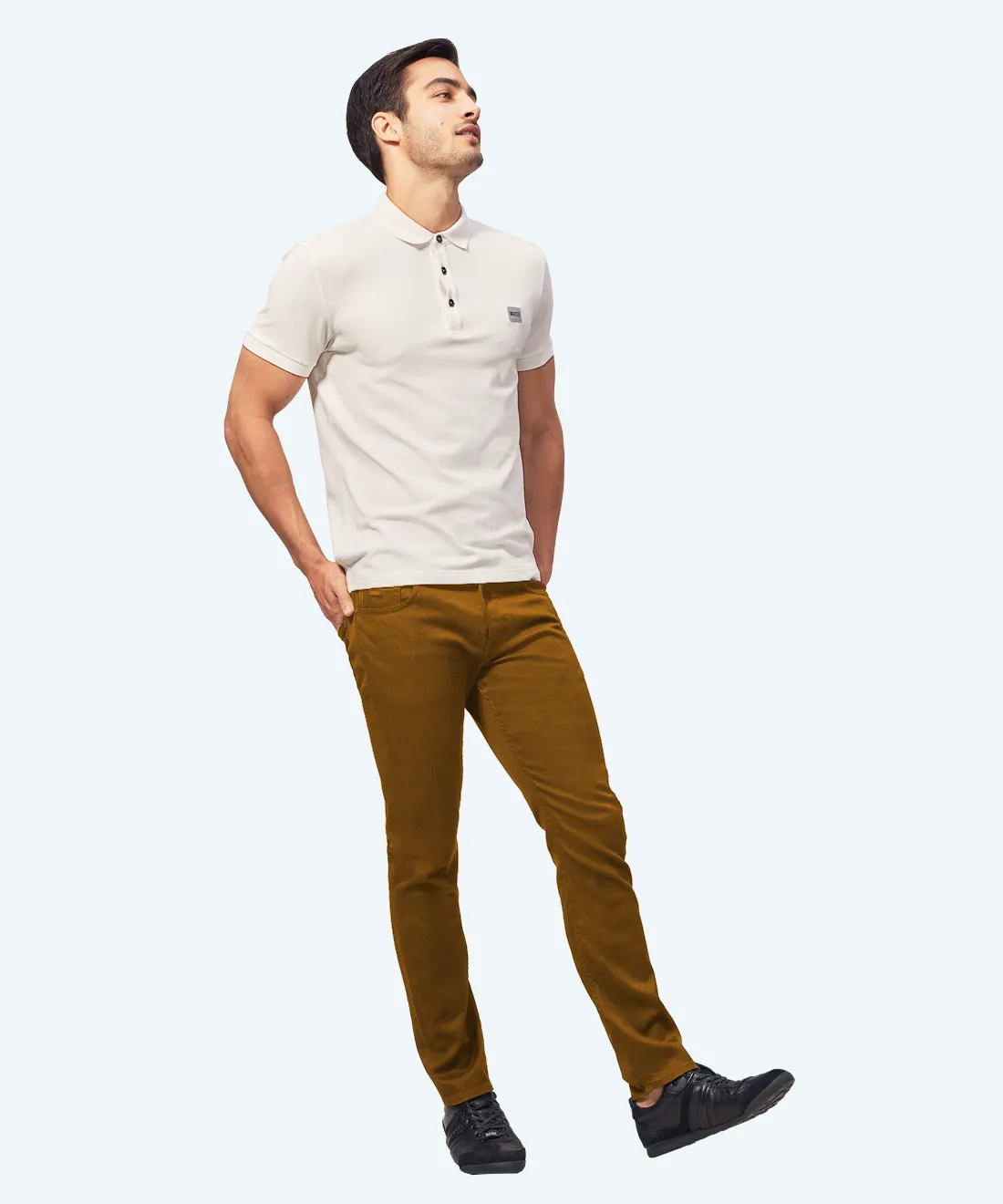 Classic denim trousers