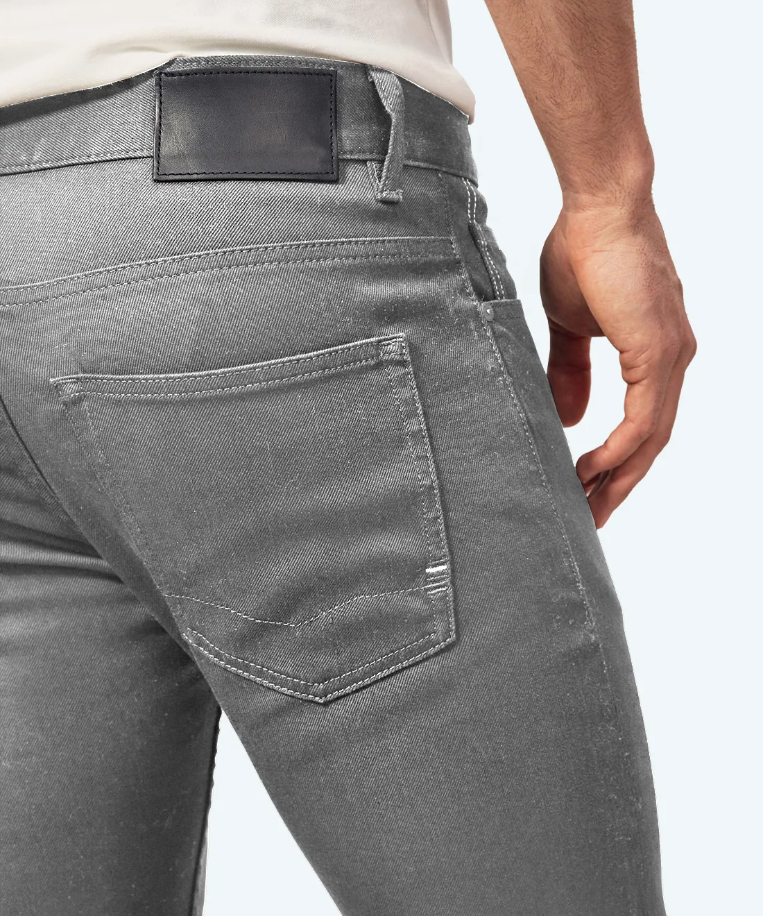 Classic denim trousers