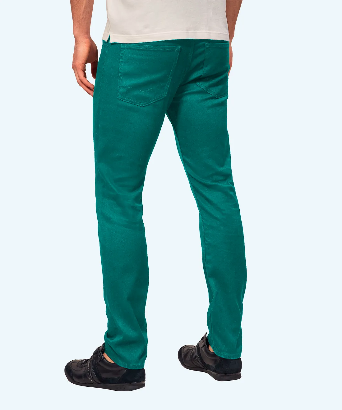 Classic denim trousers
