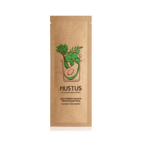 Daily Harvest Squeeze Fresh Up Mask Pack - 1 Box of 5 Sheets