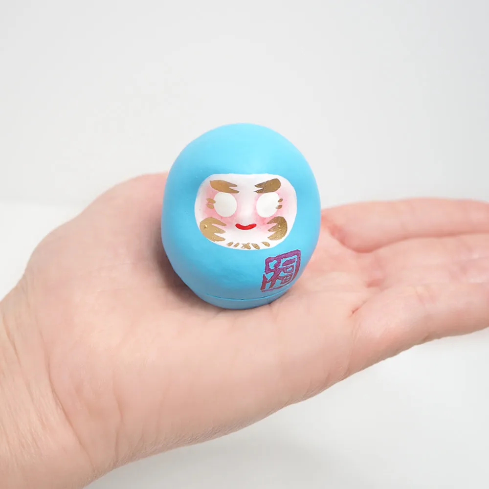 Daruma Doll - Blue (Calm)