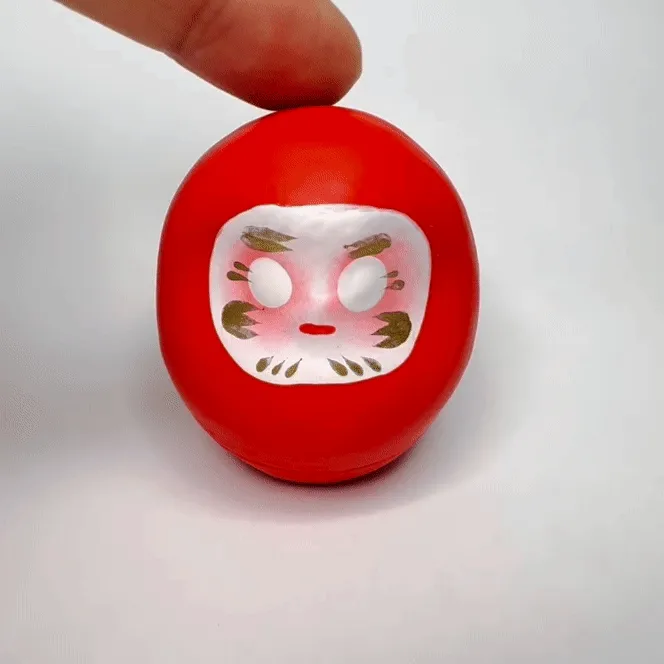 Daruma Doll - Blue (Calm)