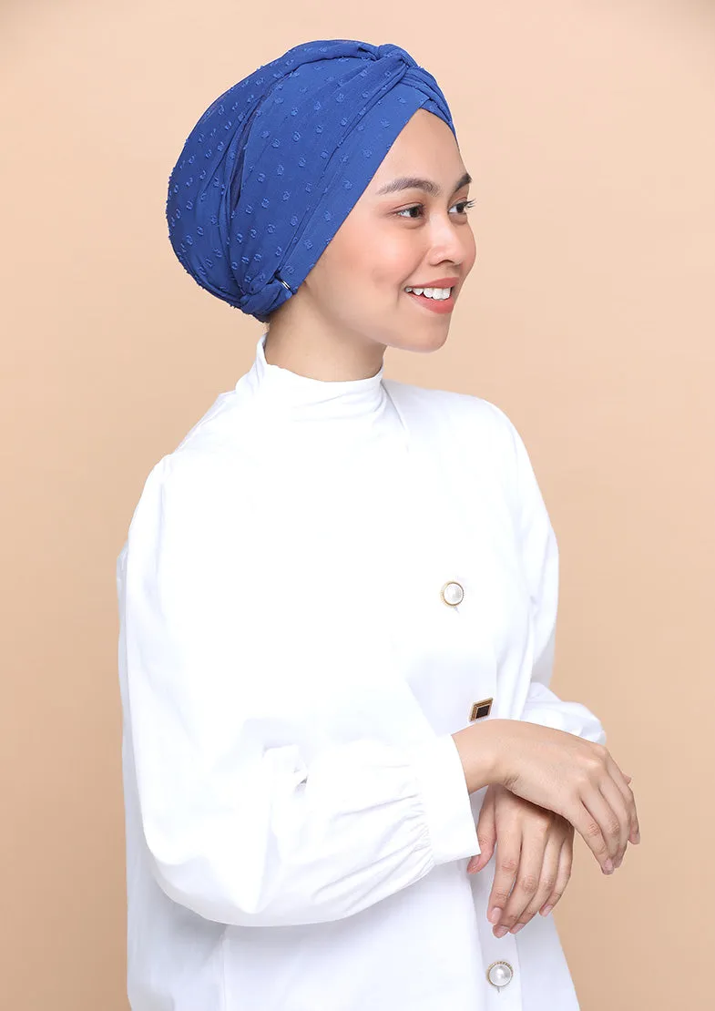 Falaki- Cap Shawl- Crinkled Butti Chiffon