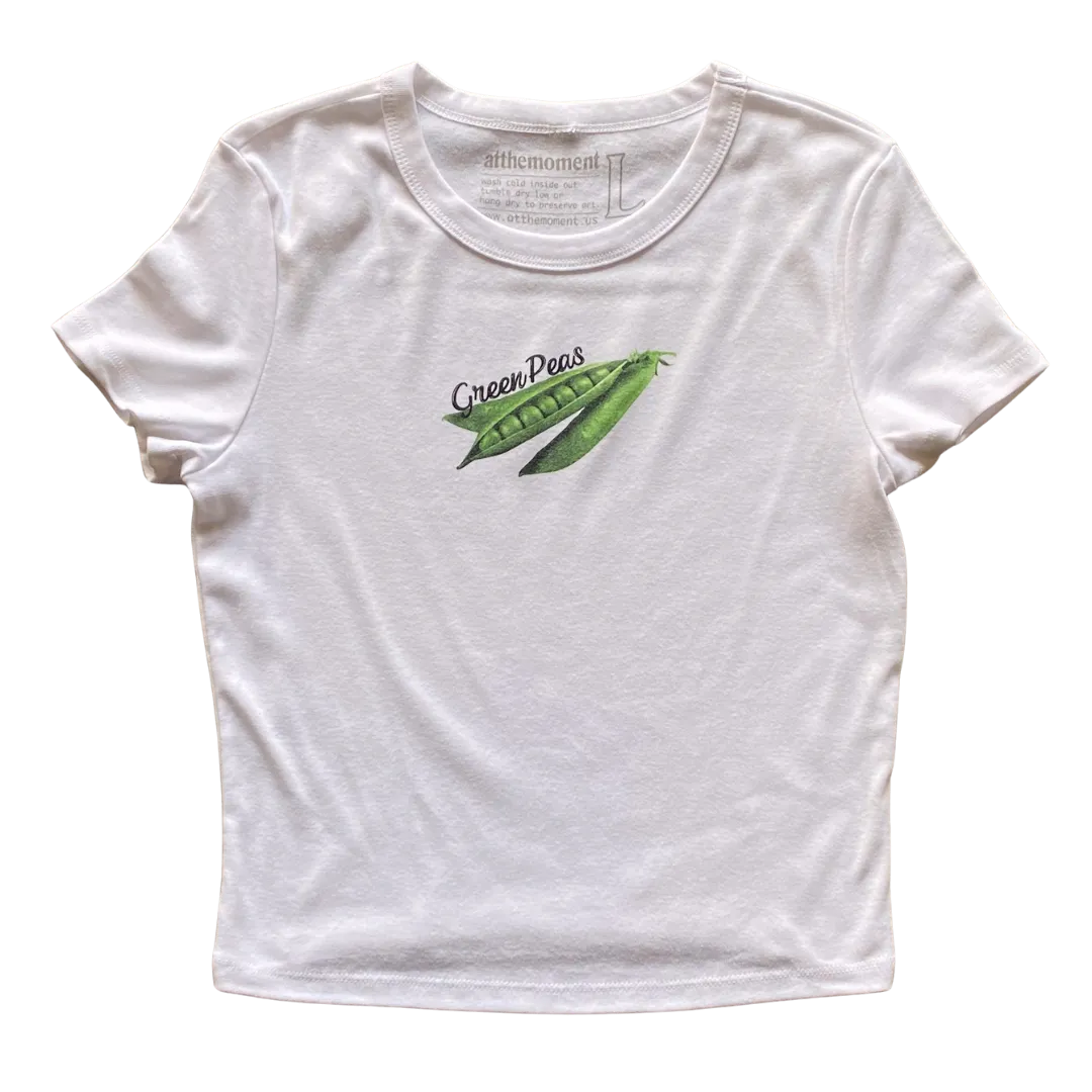 Green Peas v1 Women's Baby Rib