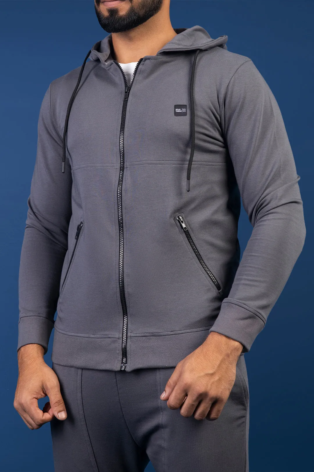 Grey New Sclothers Coord Set - W23 - MHC005R