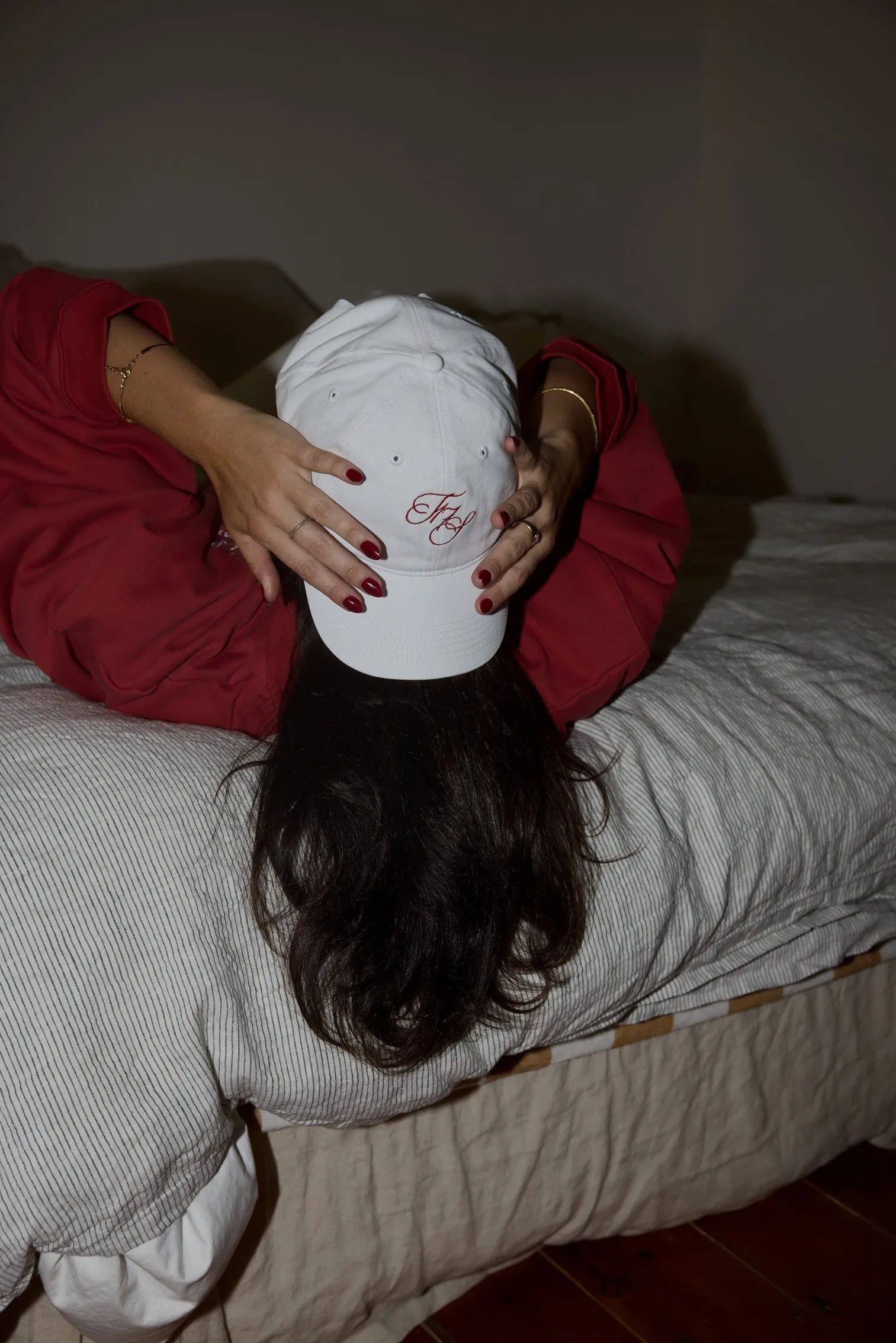 JD X TOAST Cap - White/Red