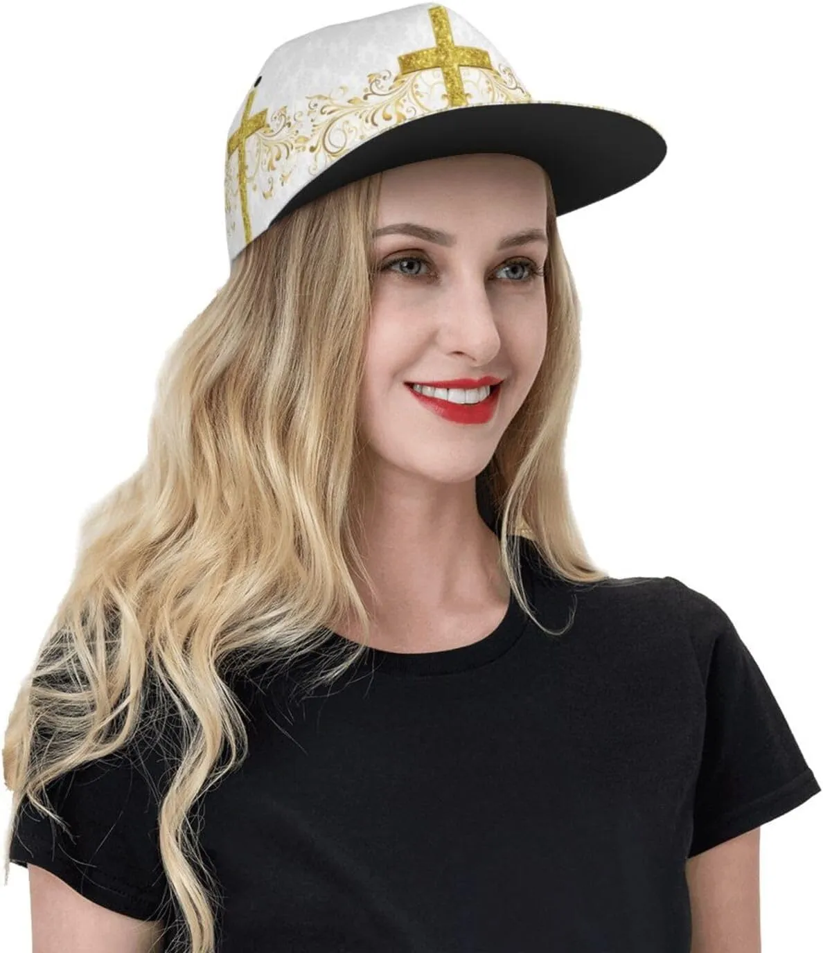 Jesus Baseball Cap for Men Women Adjustable Trucker Hat for Running Sports Hiking Beach