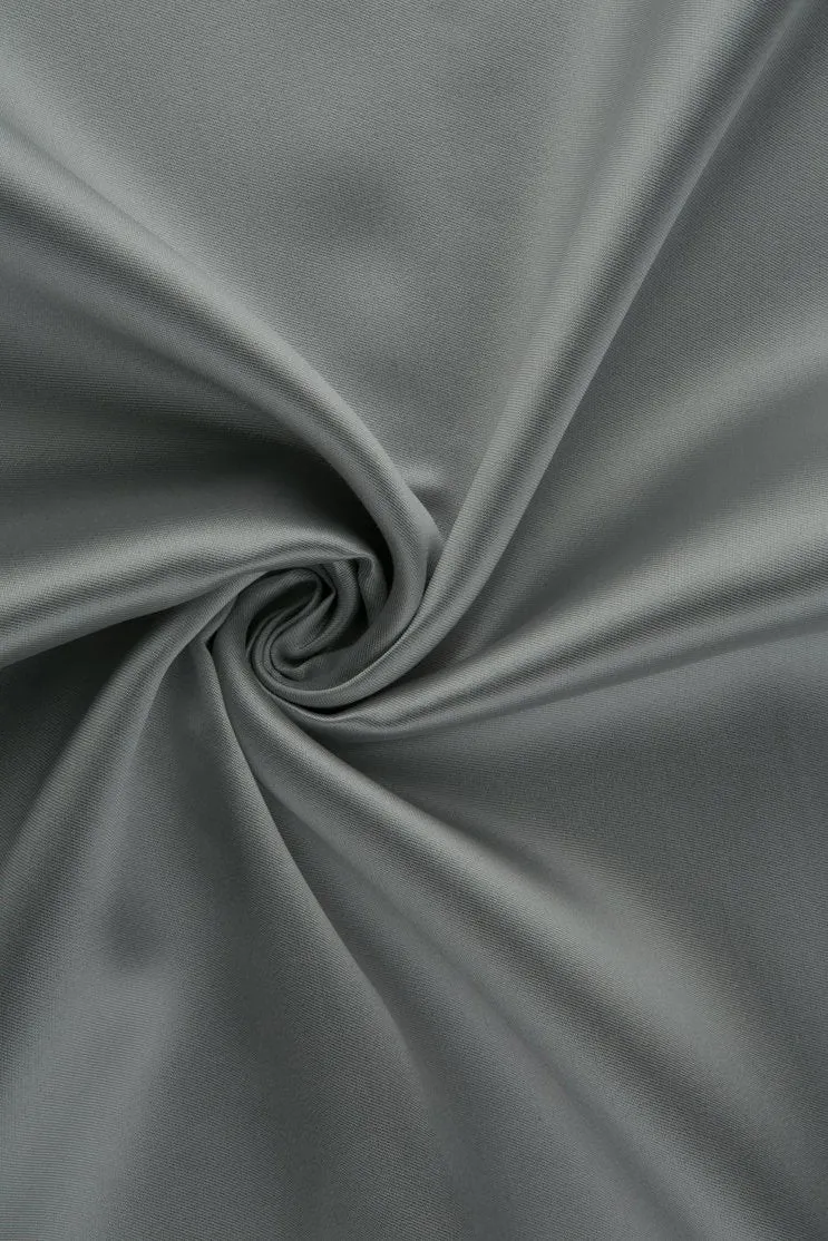 Lunar Rock Silk Wool Fabric