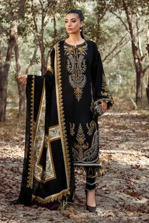M Prints by Maria B Unstitched 3 Piece Winter Shawls Collection'2022-MPT-1601-B