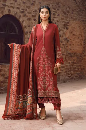 M Prints by Maria B Unstitched 3 Piece Winter Shawls Collection'2022-MPT-1602-A