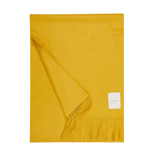 Mustard Yellow Cashmere Aeternum Scarf