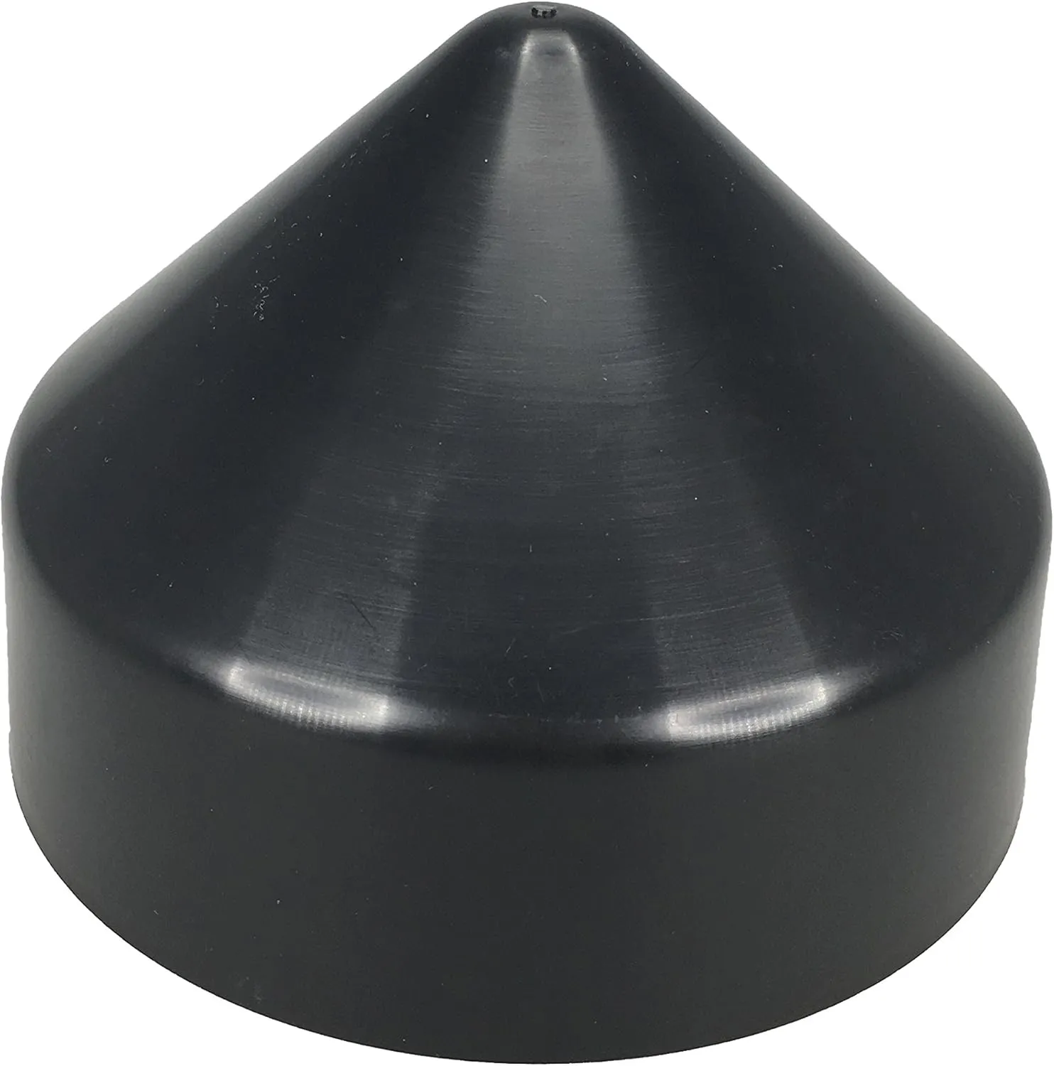 Pactrade Marine Boat Dock Post 8" Black Piling Cone Cap Cover Plastic