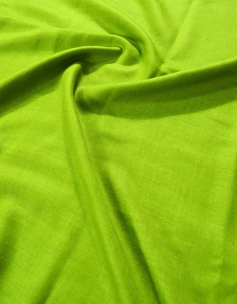 Plain Pashmina Shawl In Shade-161 Green