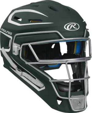 Rawlings | MACH Series Catcher's Helmet | Baseball | Junior & Senior Sizes | Multiple Styles