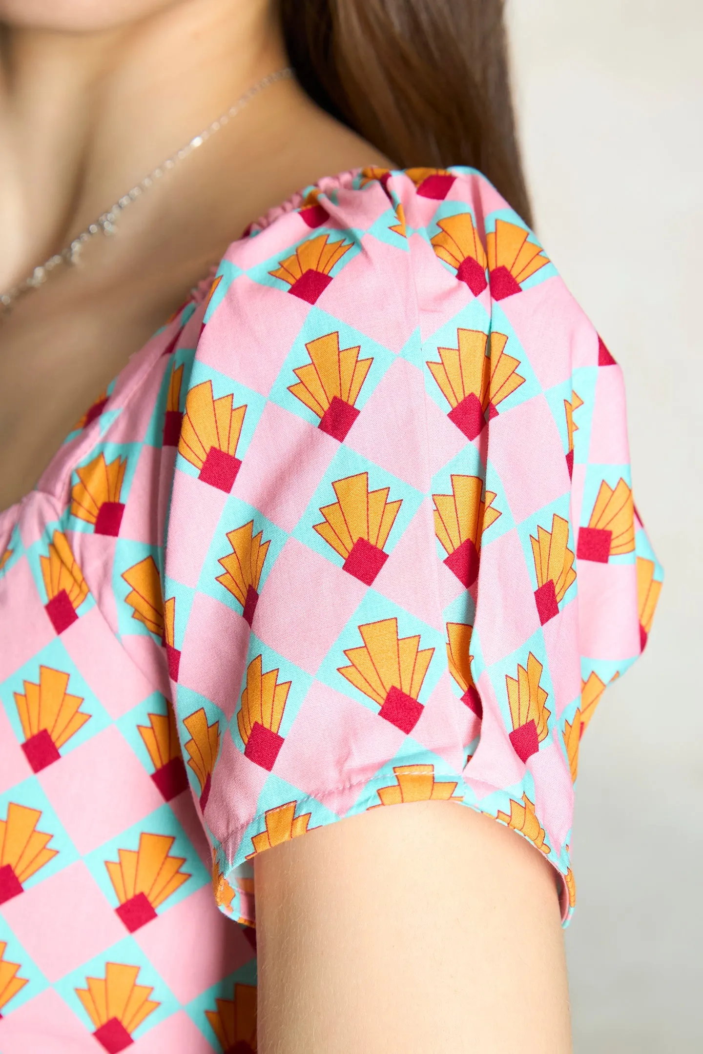 Rida|Printed Mini Dress
