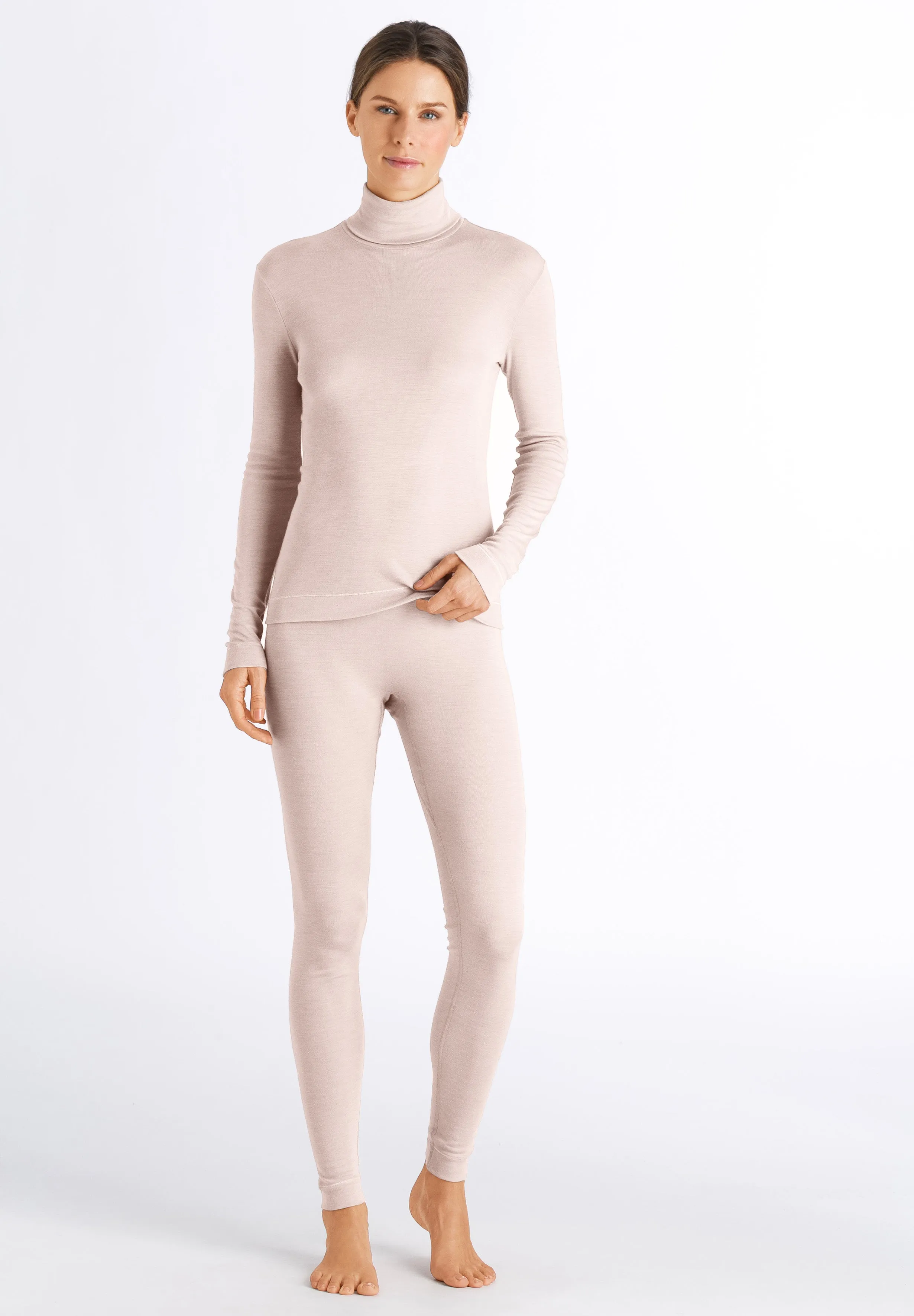 Silk/Cashmere Long Leg | Vanilla 71652-1203