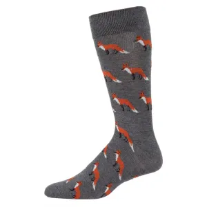 Sly Fox Cashmere Blend Men's Crew Socks