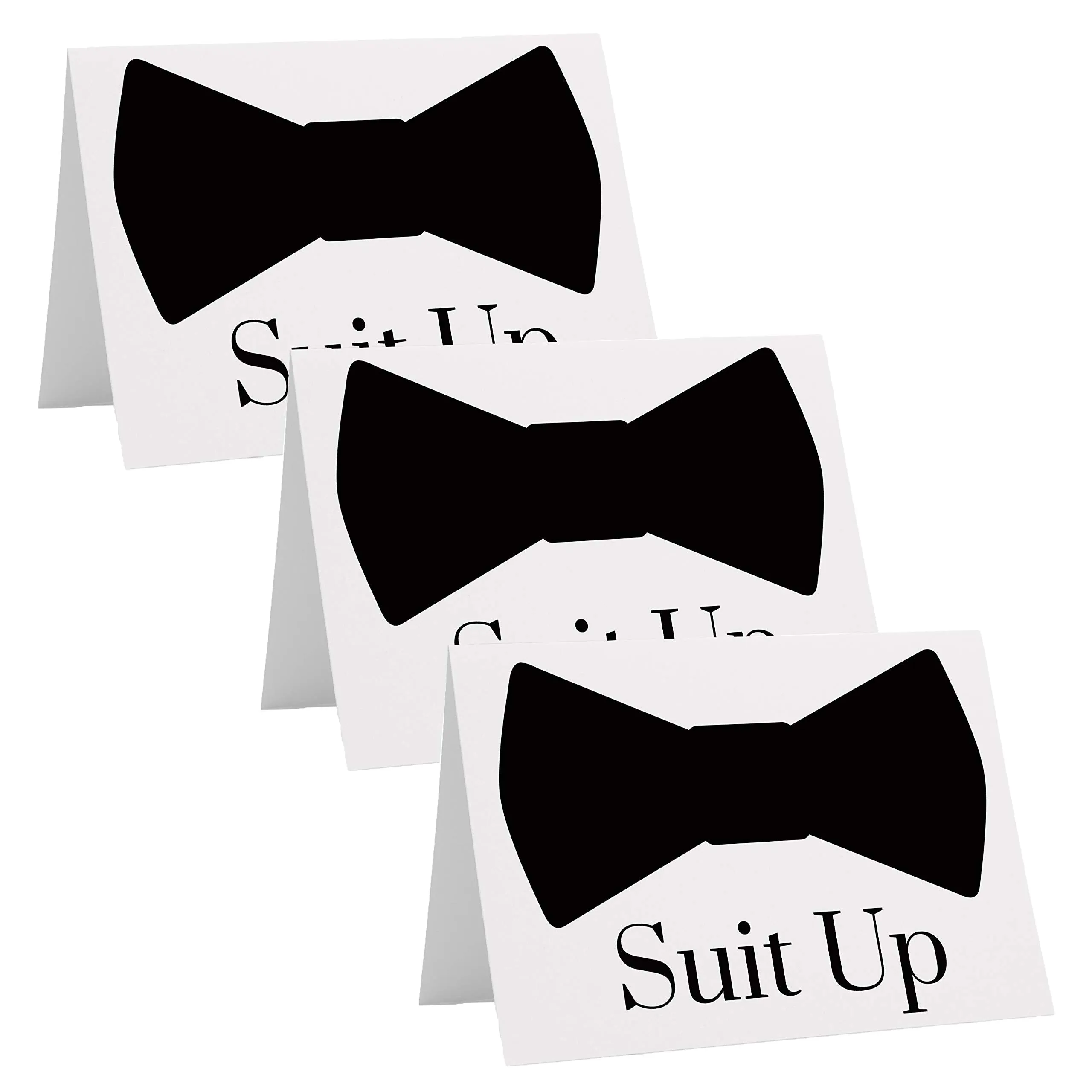 Sophisticated Grey Envelope Groomsmen Cards - 8-Pack