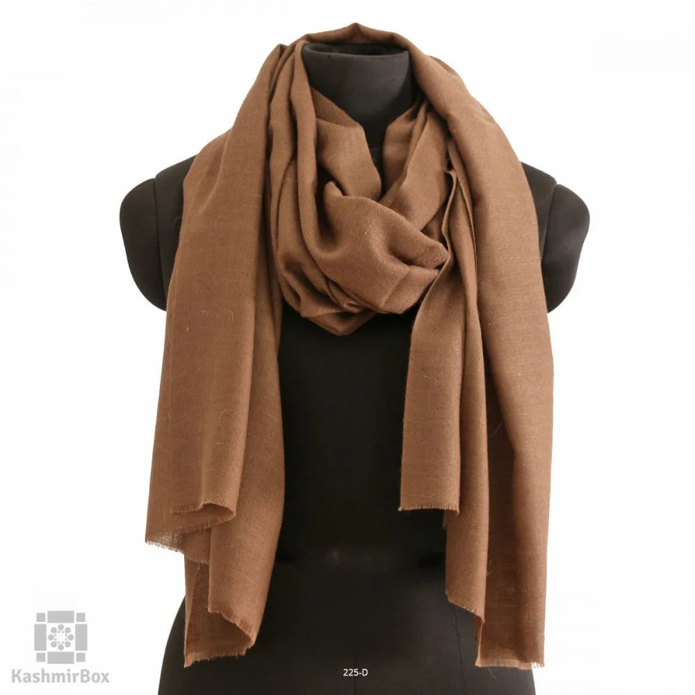 Tawny Brown Woolen Shawl