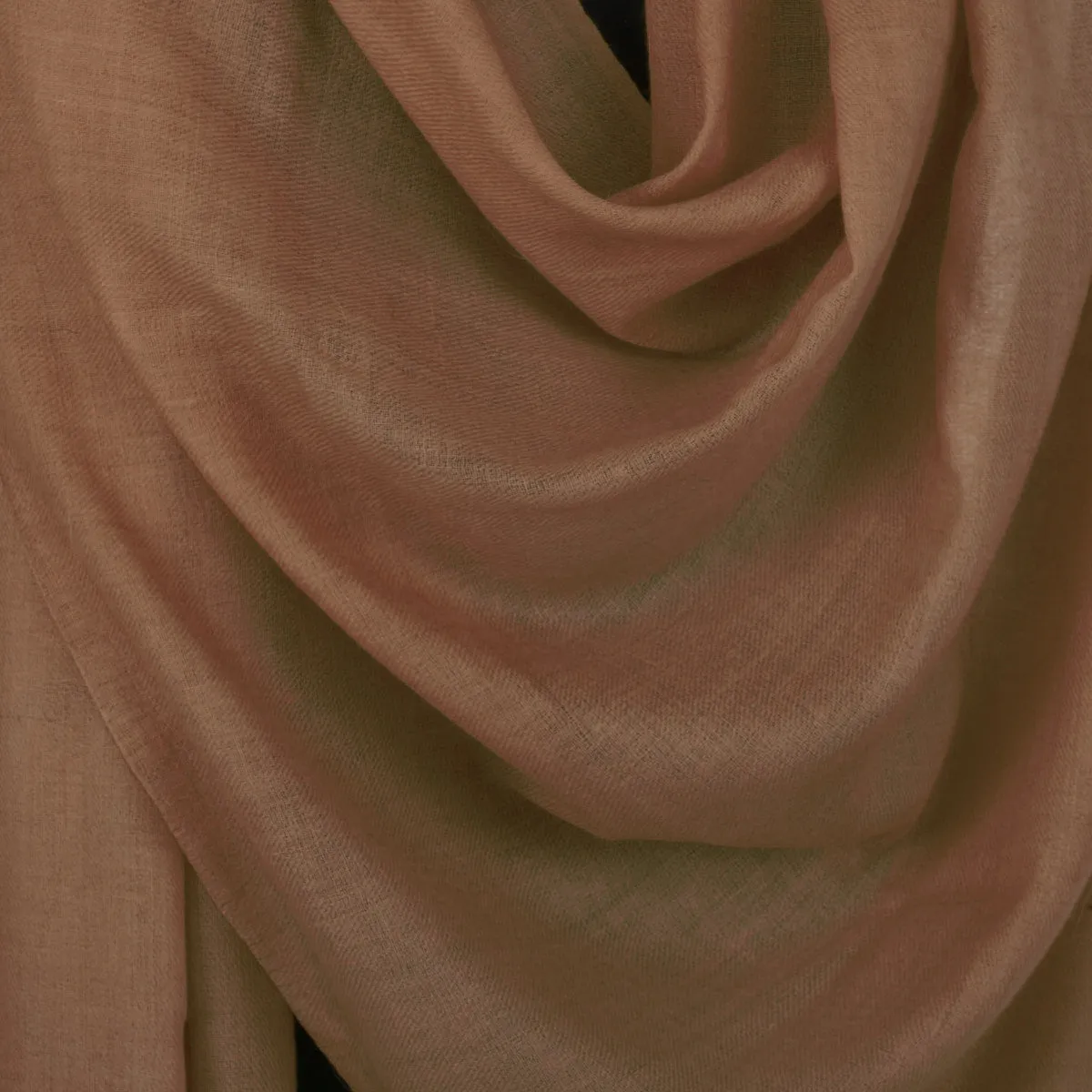 Tawny Brown Woolen Shawl